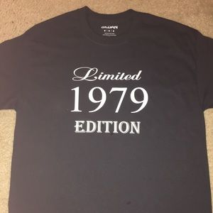 “Limited Edition” Tee with your year of birth